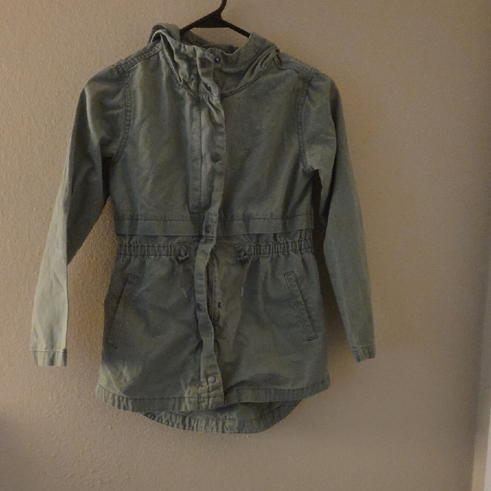 Old Navy Olive Hooded Jacket